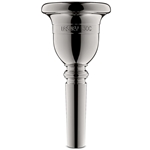 Laskey Classic Tuba Mouthpiece, 30C, American Shank, Silver Plated