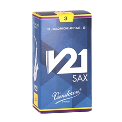 Vandoren SR813 V21 Alto Sax Reeds - 3